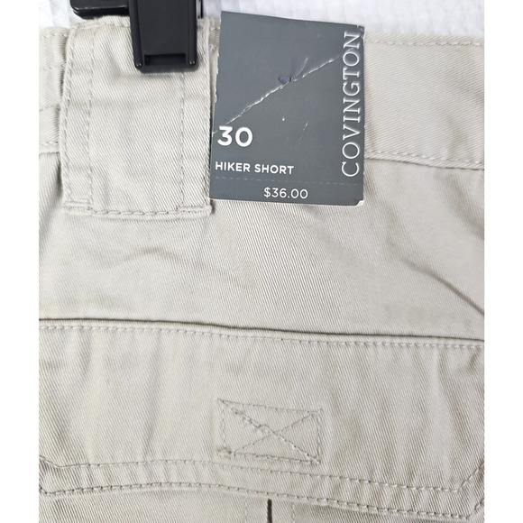 Covington ~Men's Size 30~ Caribbean Sand Expandable Waist Hiker Short Cotton NWT - Picture 4 of 11